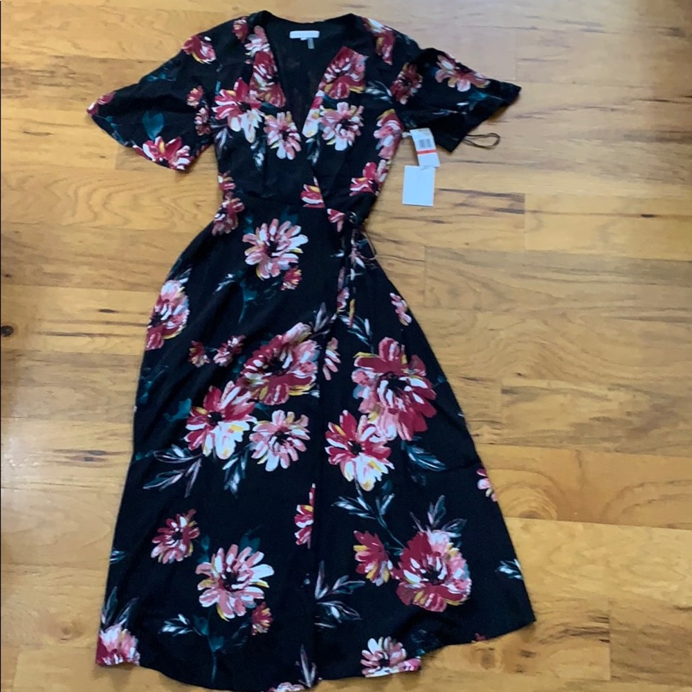 NWT 1. State Floral Wrap Dress